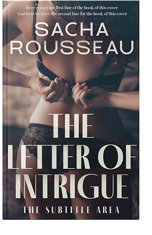 Pre Made Book Cover Soft Amber