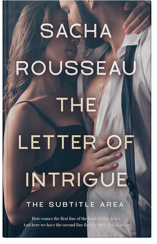 Front view of Premade Erotica Book Cover - Charade