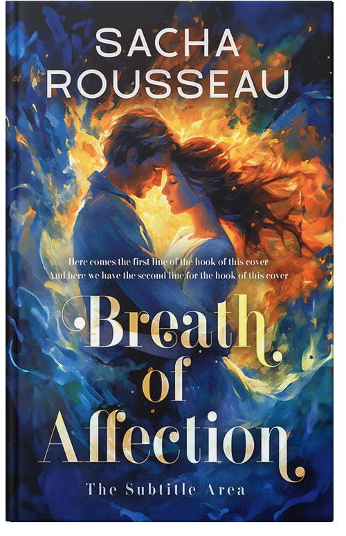 Front view of Harvest Gold #15125 - Premade Romance Book Cover