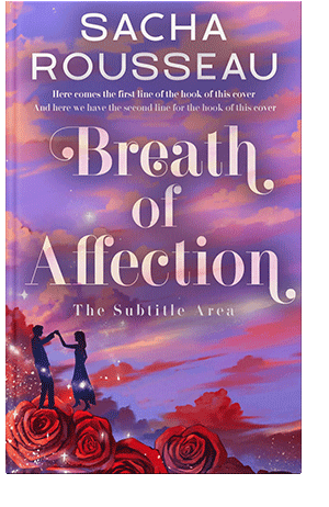 Pre Made Book Cover Wisteria