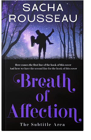 Pre Made Book Cover Ebony