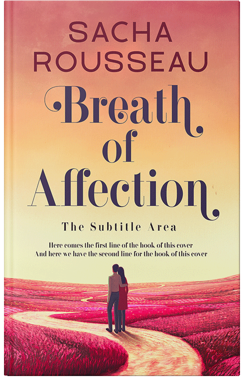 Front view of Tacao #15131 - Premade Romance Book Cover