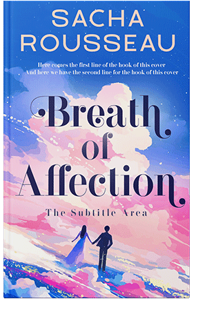 Pre Made Book Cover Denim