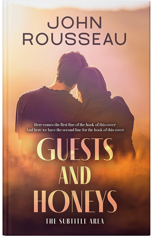 Front view of Buccaneer #15140 - Premade Romance Book Cover