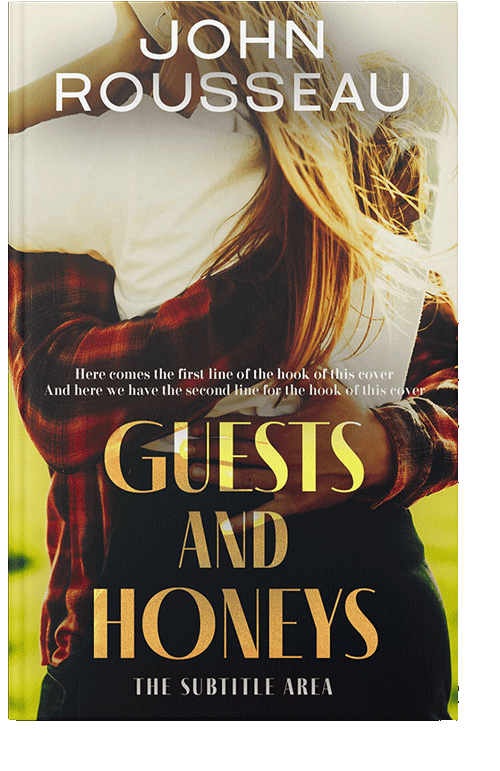 Front view of Thunder #15143 - Premade Romance Book Cover