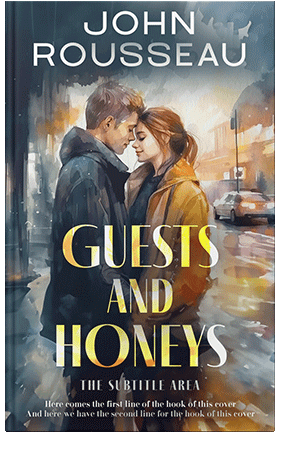 Pre Made Book Cover Oxford Blue