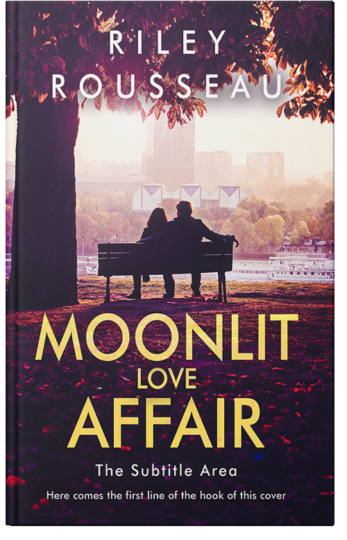 Front view of Revolver #15153 - Premade Romance Book Cover