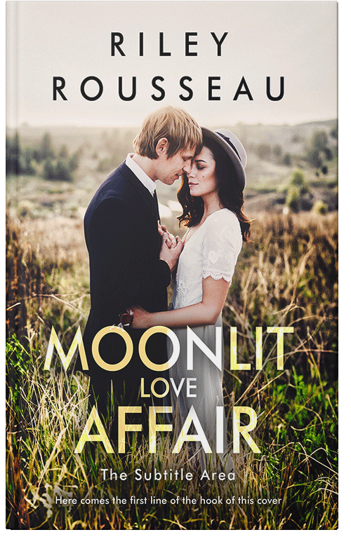 Front view of Premade Romance Book Cover - Zeus