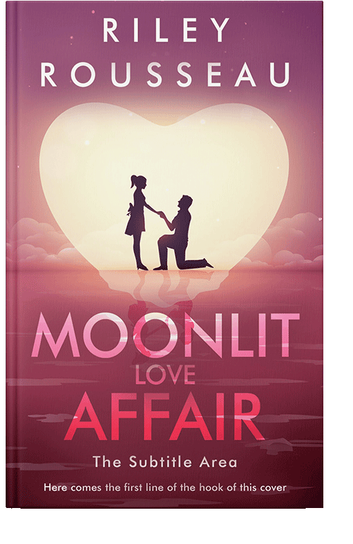 Front view of Cadillac #15155 - Premade Romance Book Cover