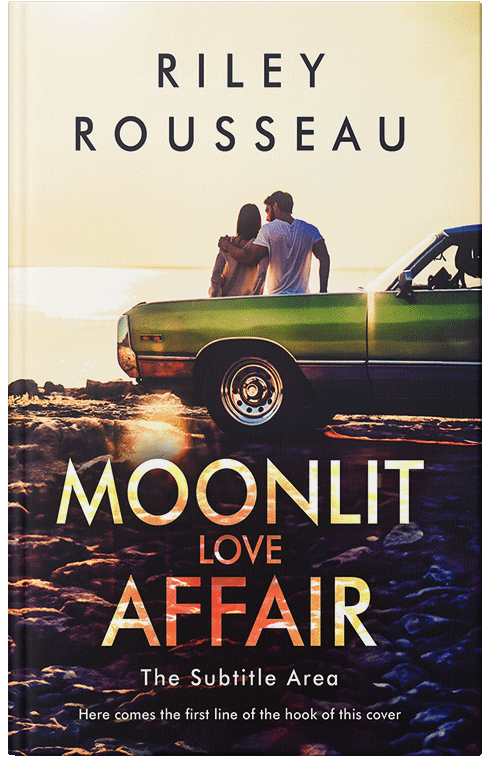 Front view of Premade Romance Book Cover - Thunder