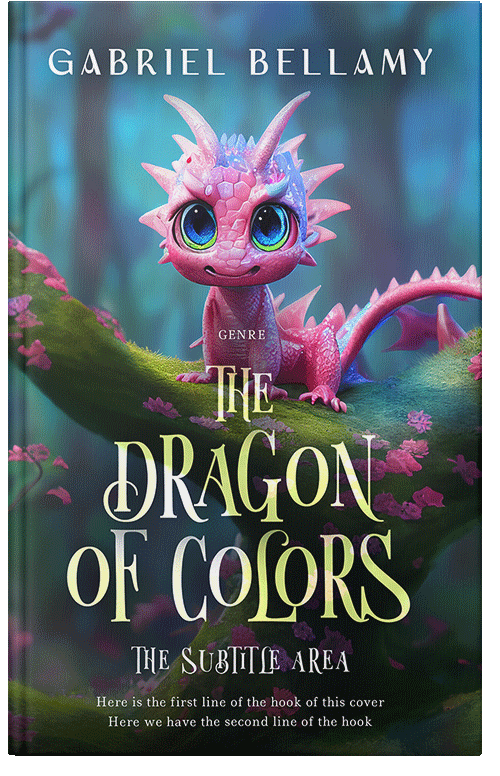 Front view of Premade Fantasy Book Cover - Outer Space