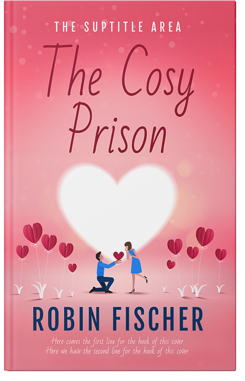 Front view of Premade Romance Book Cover - Wewak