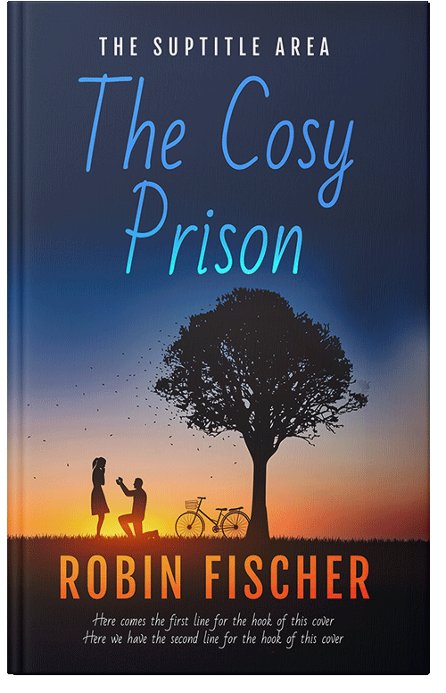 Front view of Premade Romance Book Cover - Whiskey