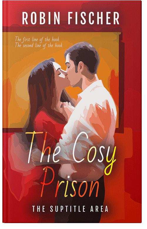 Front view of Piper #15168 - Premade Romance Book Cover