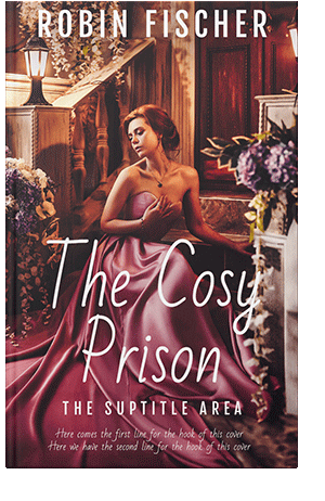 Pre Made Book Cover Crater Brown