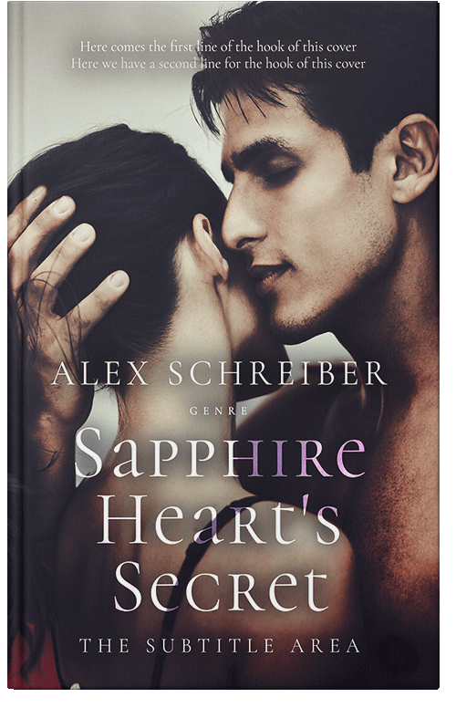 Front view of Coral Reef #15176 - Premade Erotica Book Cover