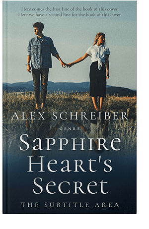 Pre Made Book Cover Green Spring