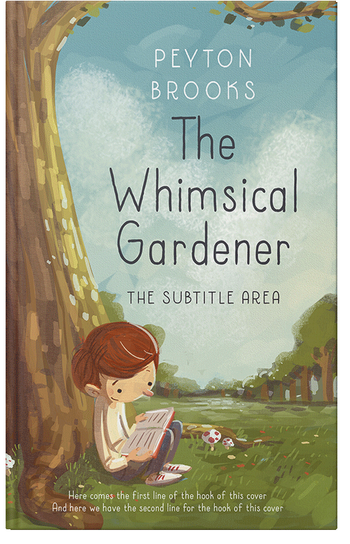 Front view of Powder Ash #15188 - Premade Nature Book Cover