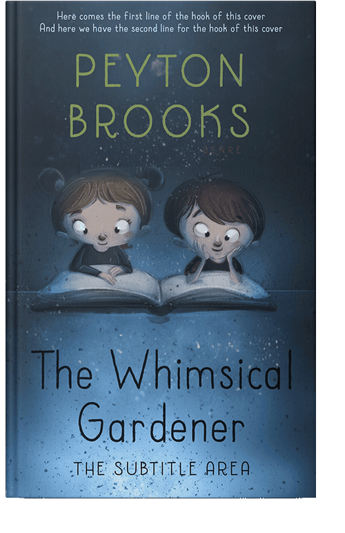 Front view of Cloud Burst #15191 - Premade Education Book Cover