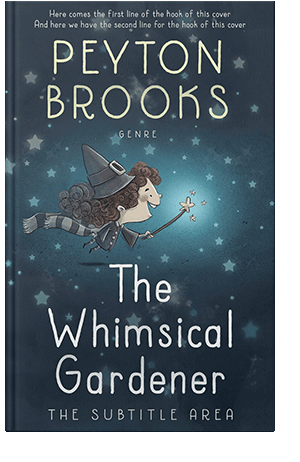 Pre Made Book Cover Pickled Bluewood