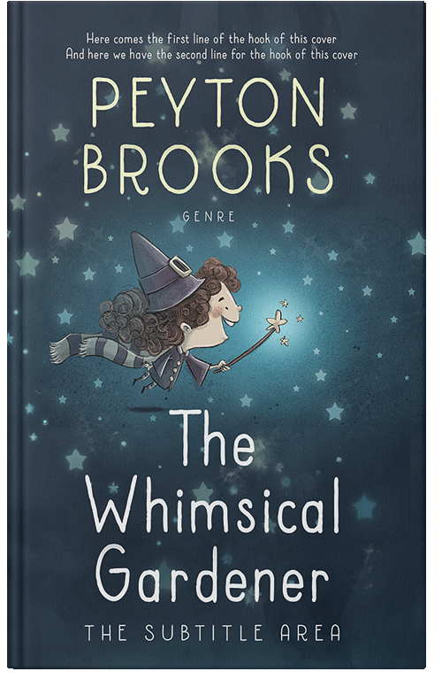 Front view of Pickled Bluewood #15193 - Premade Fantasy Book Cover