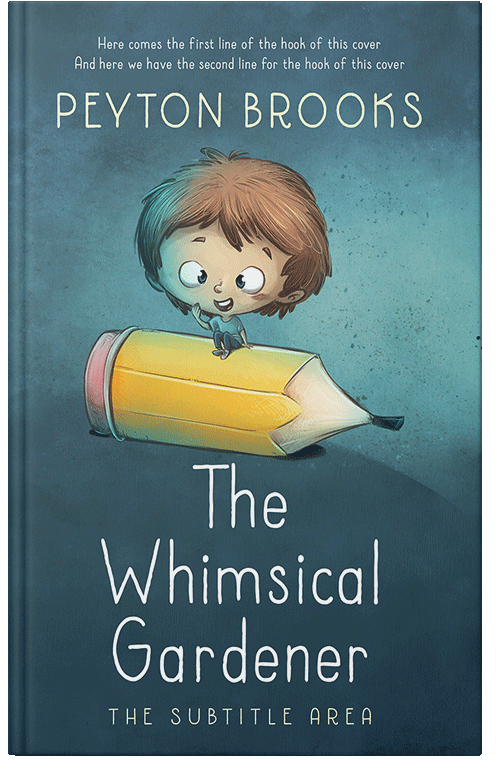 Front view of William #15194 - Premade Education Book Cover