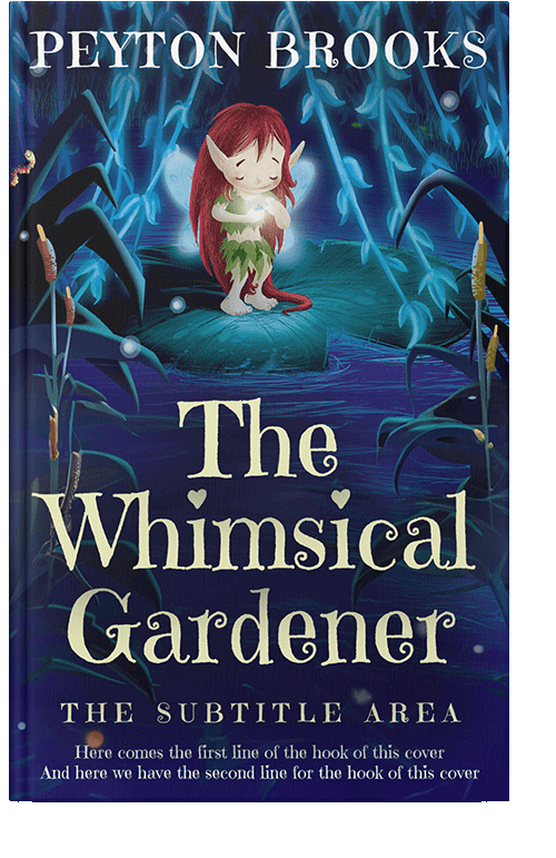 Front view of Bunting #15198 - Premade Fantasy Book Cover