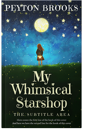 Pre Made Book Cover Black Bean