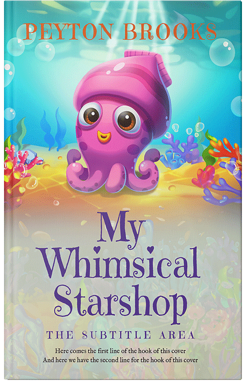 Front view of Swirl #15202 - Premade Nature Book Cover