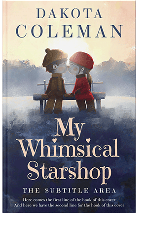 Pre Made Book Cover Albescent White