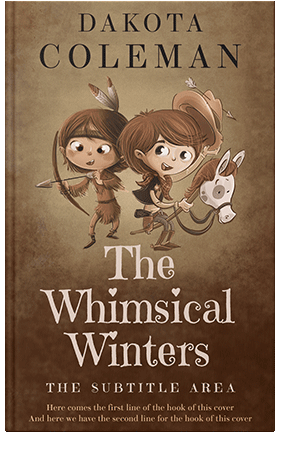 Pre Made Book Cover Old Copper