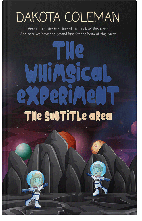 Front view of Steel Gray #15212 - Premade Science Fiction Book Cover