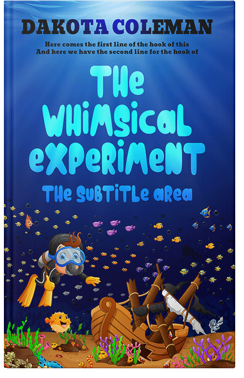 Front view of Catalina Blue #15213 - Premade Nature Book Cover