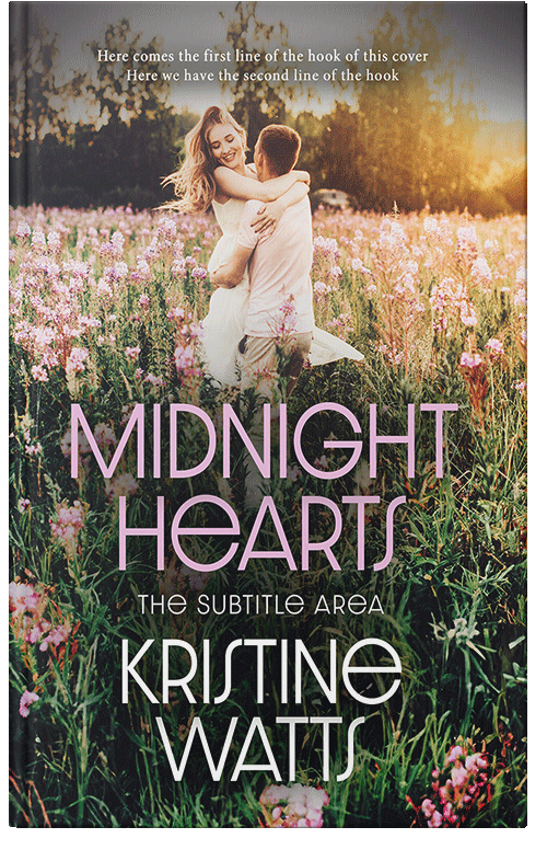 Front view of Cameo #15223 - Premade Romance Book Cover