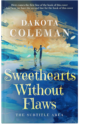 Pre Made Book Cover Winter Hazel