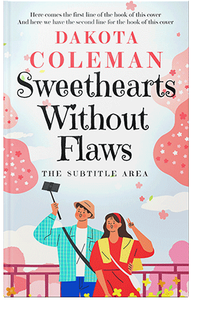 Pre Made Book Cover Soft Peach