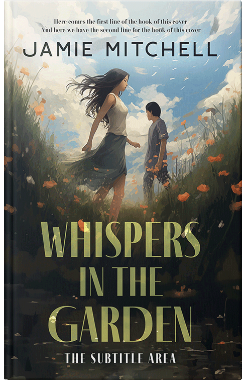 Front view of Premade Teen & Young Adult Book Cover - Moon Mist