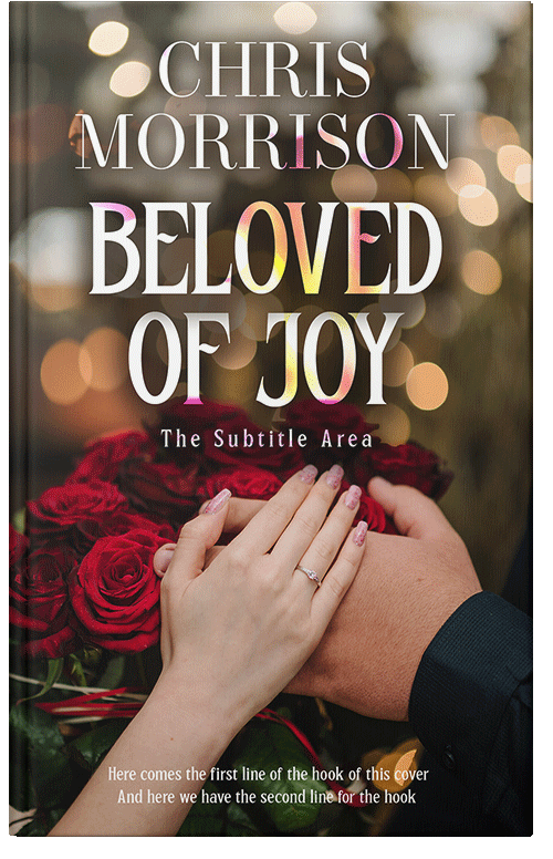 Front view of Cameo #15250 - Premade Romance Book Cover