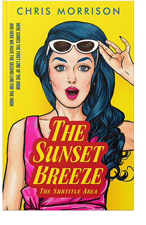 Pre Made Book Cover Lemon