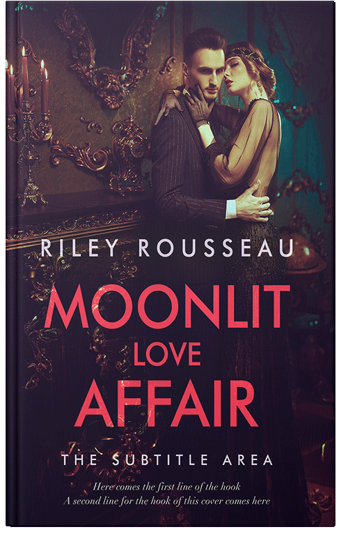 Front view of Revolver #15259 - Premade Historical Book Cover