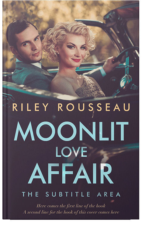 Front view of Blackcurrant #15260 - Premade Romance Book Cover