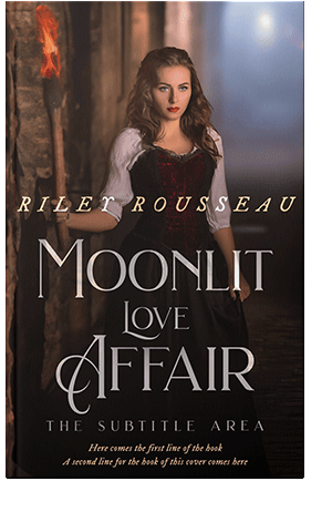 Pre Made Book Cover Asphalt