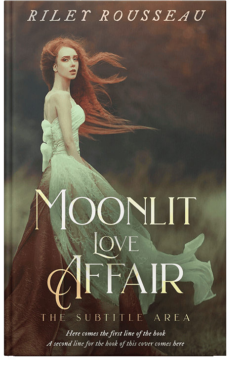 Front view of Mondo #15269 - Premade Fantasy Book Cover