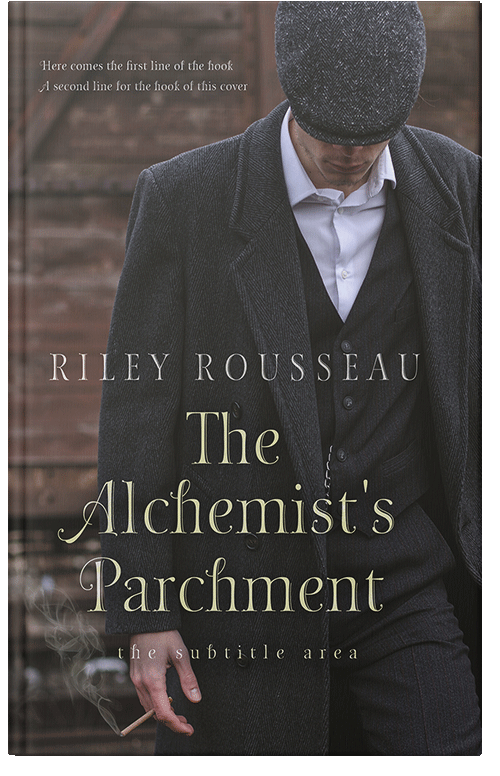 Front view of Premade Mystery & Thriller & Suspense Book Cover - Dune