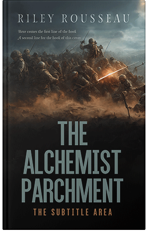 Premade Book Cover Cod Gray