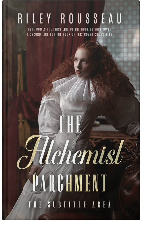 Front view of Eclipse #15284 - Premade Historical Book Cover