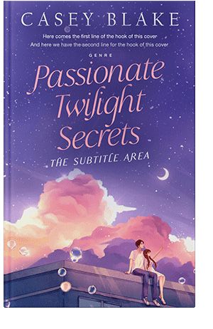 Pre Made Book Cover Victoria