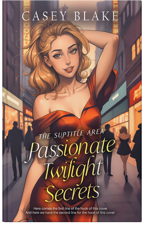 Front view of Matterhorn #15294 - Premade Chick Lit Book Cover