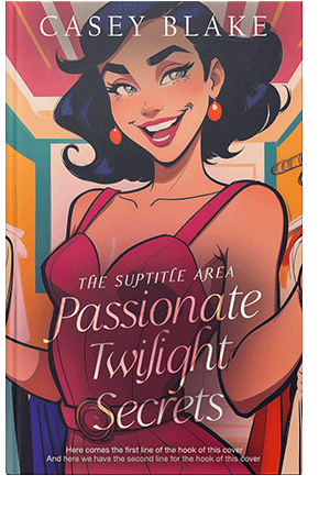 Pre Made Book Cover Chestnut