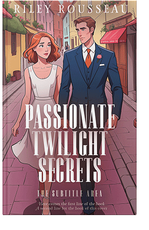 Pre Made Book Cover Coral Tree